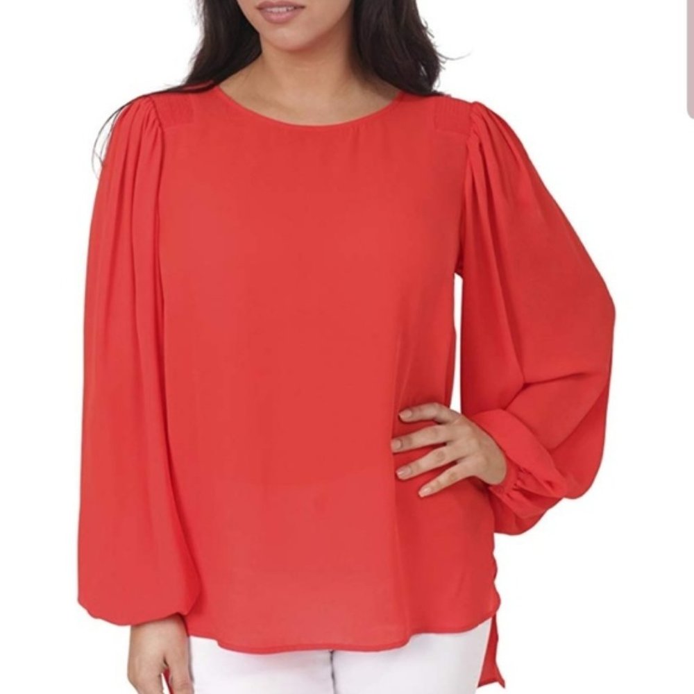 Eva Longoria Red Blouse